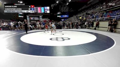 150 lbs Cons. Sub-rd Of 32 - Jahkari Clark, IA vs Christopher Acuna, MT