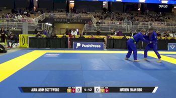 Mathew Brian Sieg vs Alan Jason Scott Wood 2025 Pan Jiu Jitsu IBJJF Championship