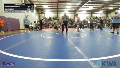 85 lbs Rr Rnd 5 - Brooks Gallier, Verdigris Youth Wrestling vs Addilyn Ashton, Bartlesville Wrestling Club