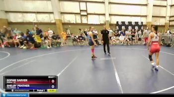 125 lbs Round 1 (4 Team) - Sophie Sarver, Idaho vs Shelby Prather, Colorado