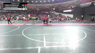 76 lbs 5th Place Match - Landon Dorshorst, Askren Wrestling Academy vs Joseph Wittenwyler, RT Elite Wrestling
