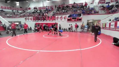 HS 100 lbs Quarterfinal - Lila Breedlove, Borger vs Melina Owens, MOORE