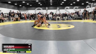 209 lbs Round 3 (6 Team) - Gavin Brown, Steller Trained vs Lucas Collins, Triumph