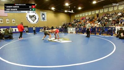 285 lbs Quarterfinal - Joey Duarte, Santa Ynez vs Joseph Garcia, Kerman