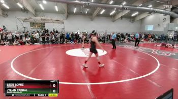 120 lbs Quarterfinal - Lexie Lopez, Loveland vs Jylian Cabral, Douglas County