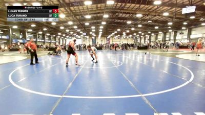 182 lbs Consi Of 16 #2 - Lukas Turner, UT vs Luca Turano, NY