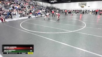 175 lbs Cons. Round 2 - Jacob Sanders, West Allis Central vs Zach Bartels, Oshkosh West