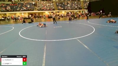 Boys 3rd-4th Grade - 63 Quarters - Jack Lange, Sebolt Wrestling Academy vs Jace Hubbard, Immortal Athletics WC