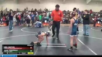 58 lbs Round 4 - Jamie Mansfield, Cane Bay Cobra vs Abel Benton, Lexington Youth Wrestling Club