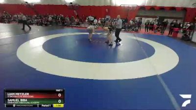 149 lbs Cons. Round 1 - Liam Metzler, X-Factor Elite Wrestling vs Samuel Biba, Sarbacker Wrestling Academy