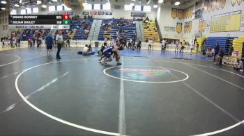 165 Blue 2nd Place Match - Drake Bonney, Miami Palmetto vs Julian Dailey, Camden