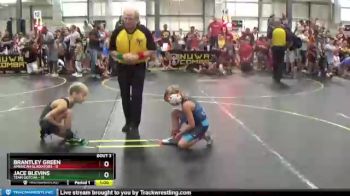 60 lbs Quarterfinals (8 Team) - Brantley Green, American Gladiators vs Jace Blevins, Team Gotcha