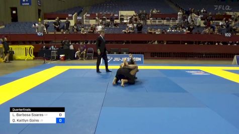 Luandra Barbosa Soares vs Quinn Kaitlyn Goins 2024 Pan IBJJF Jiu-Jitsu No-Gi Championship