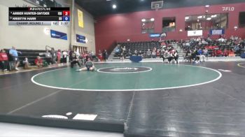 145 lbs Champ. Round 1 - Amber Hunter-Snyder, Frostburg State vs Kristyn Harr, King University