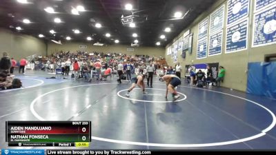 195 lbs Cons. Round 3 - Nathan Fonseca, El Diamannte vs Aiden Mandujano, Sunnyside