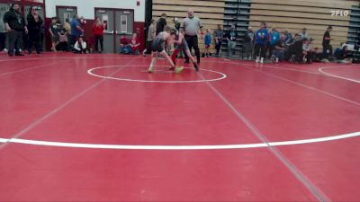 63 lbs Cons. Semi - Nash Brizendine, Roncalli Wrestling Foundation vs Wesley Schultz, Wabash Apache Wrestling Club
