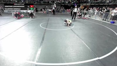 60 lbs Round Of 16 - Jonathan Lewandowski, F.l.o.w. vs Valentino Zurzolo, All I See Is Gold Academy