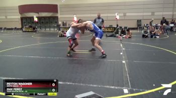 180 lbs Finals (8 Team) - Peyton Wagoner, Death Squad vs Max Perez, Team Gotcha Blue