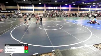 120 lbs Round Of 32 - Logan Thomas, Oakdale vs Ty Annoura, Vici WC