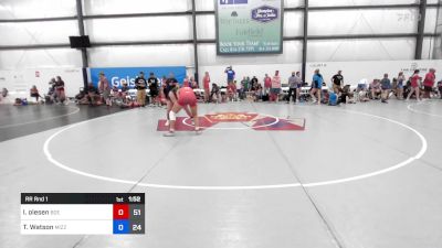 76 kg Rr Rnd 1 - Isabelle Olesen, Badger Girls Elite vs Temprence Watson, Team Missouri