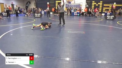 80 lbs Round Of 32 - Tripp Farrington, Watkins Memorial vs Evan Tanner, St. Raphael