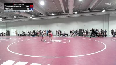 Senior Women Freestyle FS - 53 lbs Cons. Round 3 - Isabella Morales, Colorado Mesa Wrestling Club vs Zeta Lee, FordDynastyWrestlingClub