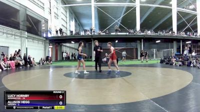 115 lbs Round 2 (4 Team) - Lucy Hornby, Washington vs Allison Hegg, Virginia