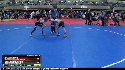 75 lbs 5th Place Match - Collin Ysquierdo, Askren Wrestling Academy vs Sawyer Ryks, Berge Elite Wrestling Academy