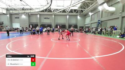 113 lbs Consi Of 8 #1 - Armen Arakelian, Conard vs Zaphyr Musshorn, Plainville