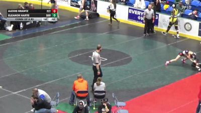 89 lbs Consi Of 8 #2 - Alexis Krantz, Pittston Area vs Eleanor Harte, Danville