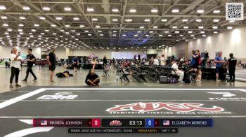 Elizabeth Moreno vs Rhonda Johnson 2024 ADCC Dallas Open at the USA Fit Games