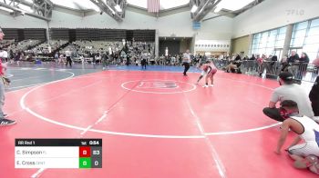 85 lbs Rr Rnd 1 - Chase Simpson, Fair Lawn vs Edward Cross, Centurion Wrestling