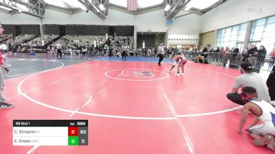 85 lbs Rr Rnd 1 - Chase Simpson, Fair Lawn vs Edward Cross, Centurion Wrestling