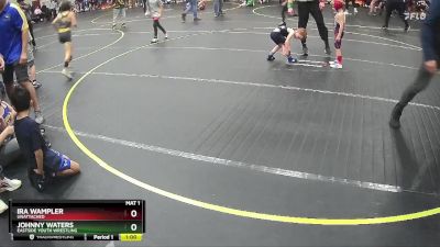 38/41 Round 1 - Ira Wampler, Unattached vs Johnny Waters, Eastside Youth Wrestling