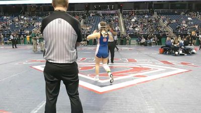 8A - 120 lbs Cons. Round 1 - Valerie Martinez, South Mecklenburg High School vs Dylan Thomas, Athens Drive