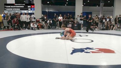 70 kg Cons. Sub-quarters - Kane Naaktgeboren, Cyclone Regional Training Center C-RTC vs Hunter Stevens, Sarbacker Wrestling Academy