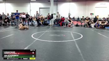 72 lbs Round 5 (8 Team) - Ian Schoenbeck, Mat Warriors vs Logan Rang, Mayfield Mat Academy