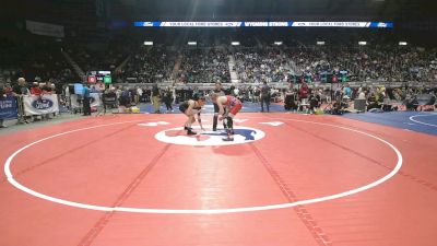 4A-150 lbs 5th Place Match - Dane Arnoldi, Rock Springs vs Grey Hamilton, Evanston