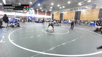 132 lbs Cons. Round 3 - Nathan Realce, Portola vs Zeth Abalos, Chaminade