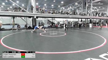 145A lbs Final - Logan Rozynski, Blair Academy vs Sam Cartella, Western Reserve Academy