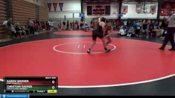 170 lbs 11th Place Match - Christian Gasper, Cedar Rapids Kennedy vs Aaron Warner, Fort Madison JV