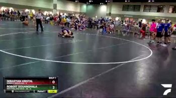 113 lbs Round 1 (6 Team) - Robert Douangmala, New England Gold - AS vs Sebastian Kristal, Bandits Wrestling