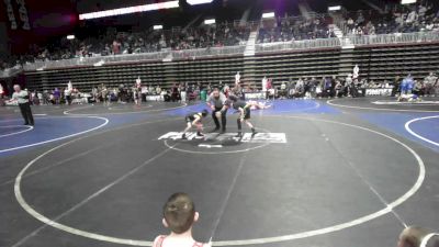 81 lbs Quarterfinal - Henry Gustafson, Grandview Wolves WC vs Carter Martin, Bear Cave