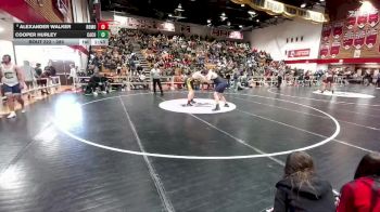 285 lbs Champ. Round 2 - Cooper Hurley, Campbell County vs Alexander Walker, Rocky Mountain