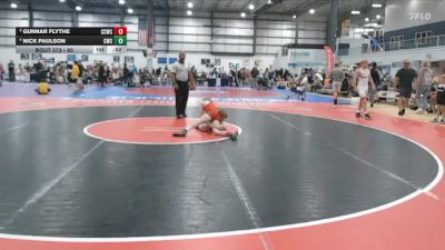 85 lbs Semifinal - Nick Paulson, Cavalier Wrestling Club vs Gunnar Flythe, Capital City Wrestling Club