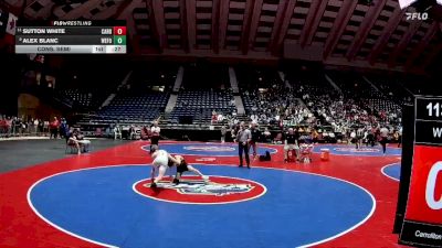 113-6A Cons. Semi - Alex Blanc, West Forsyth vs Sutton White, Carrollton