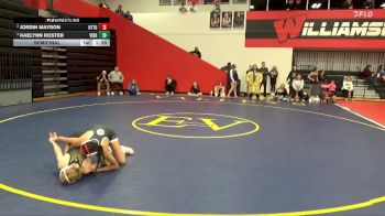 115 lbs Semifinal - Kaelynn Roster, Vinton-Shellsburg vs Jordin Mayson, Ottumwa