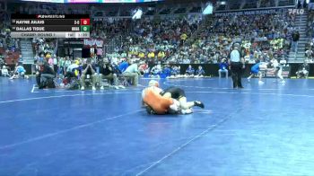1A-138 lbs Champ. Round 1 - Kayne Julius, Sibley-Ocheyedan vs Dallas Tisue, Wapsie Valley