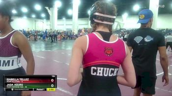 120 lbs Round 4 (8 Team) - Charlee Blaxton, Team Diamond Fish vs Kaitelynn Oliver, MIAMI ALLSTARS