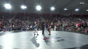 62 lbs 1st Place Match - Adaugo Nwachukwu, Army (WCAP) vs SaVannah Cosme, Atreus Wrestling Club